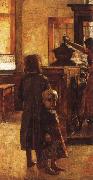 Lesser Ury Estaminer oil painting